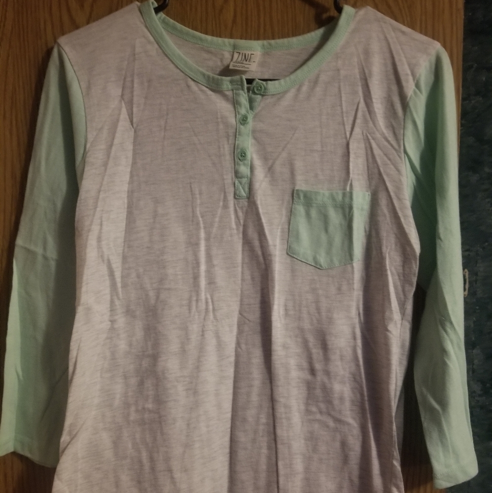 Zine mid-sleeved Girls Top